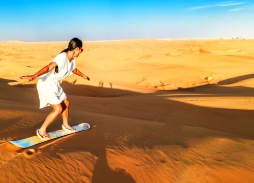 Morning - Desert Safari in Abu Dhabi