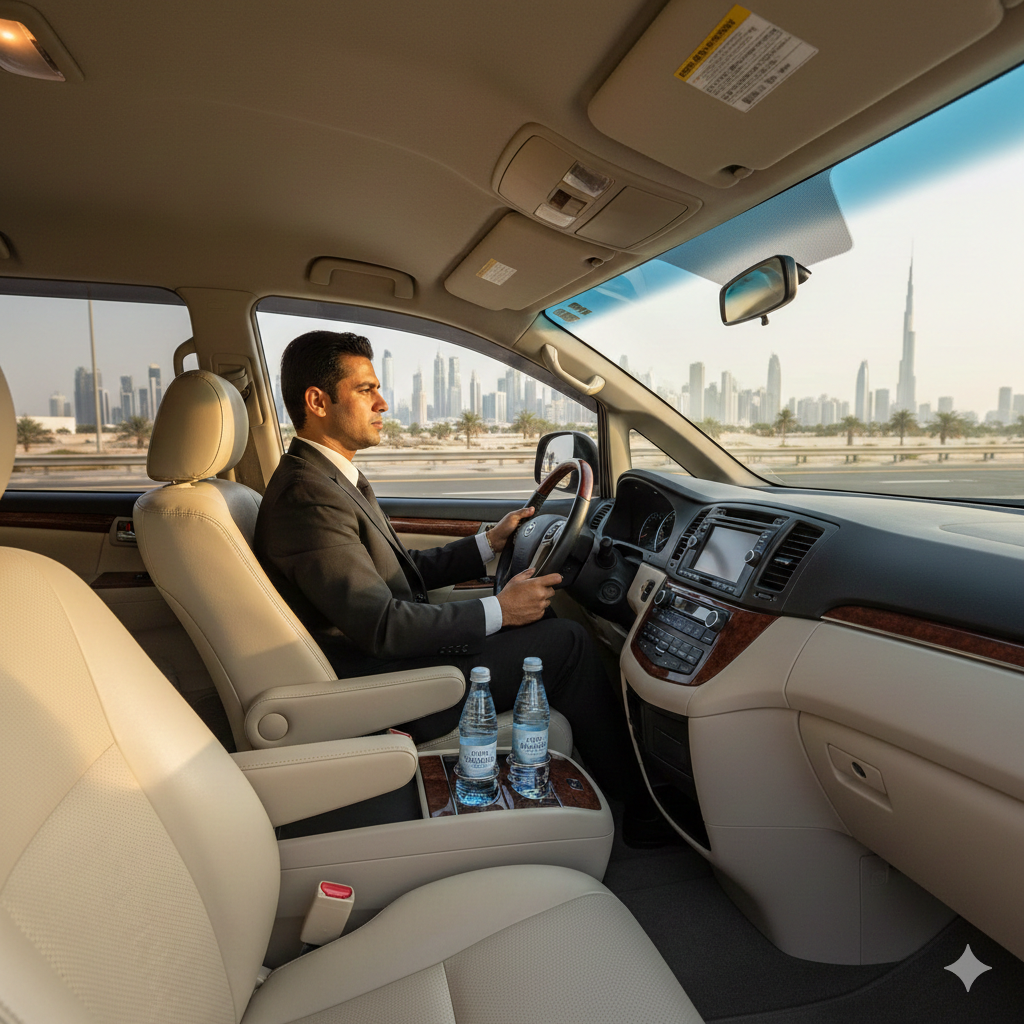 Private Chauffeur Dubai or Abu Dhabi